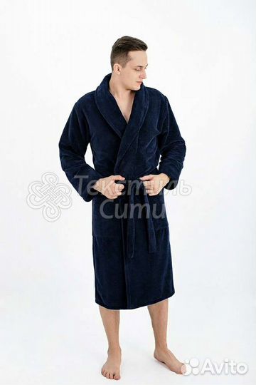 Мужской махровый халат