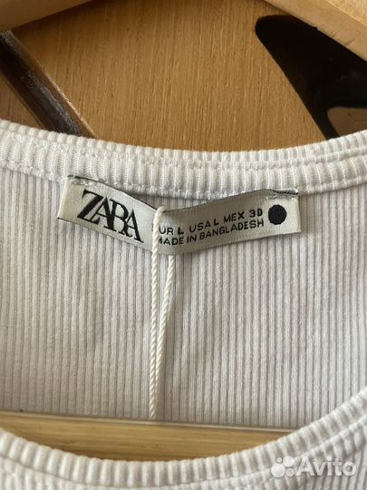 Боди топ футболка zara hm mango sela