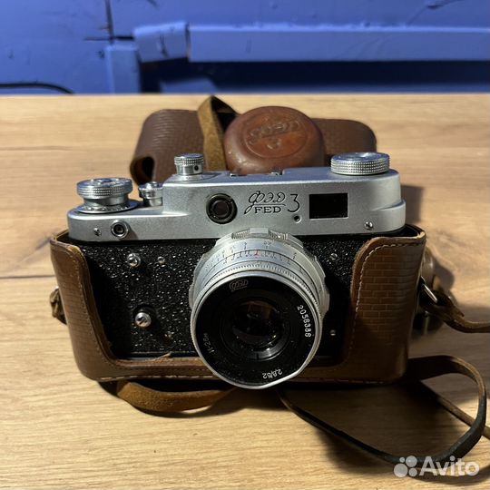 Плёночный фотоаппарат фэд 3/ fed 3