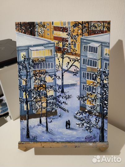 Картина маслом 