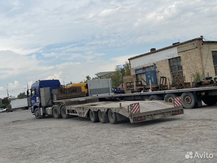 Полуприцеп трал (тяжеловоз) Nooteboom Euro, 2000