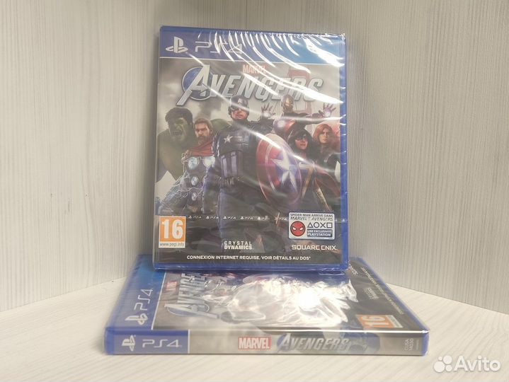 Marvel Avengers диски для ps4