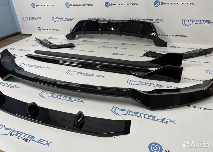 Перфоманс X6 G06 / губа, лезвия, элероны, диф