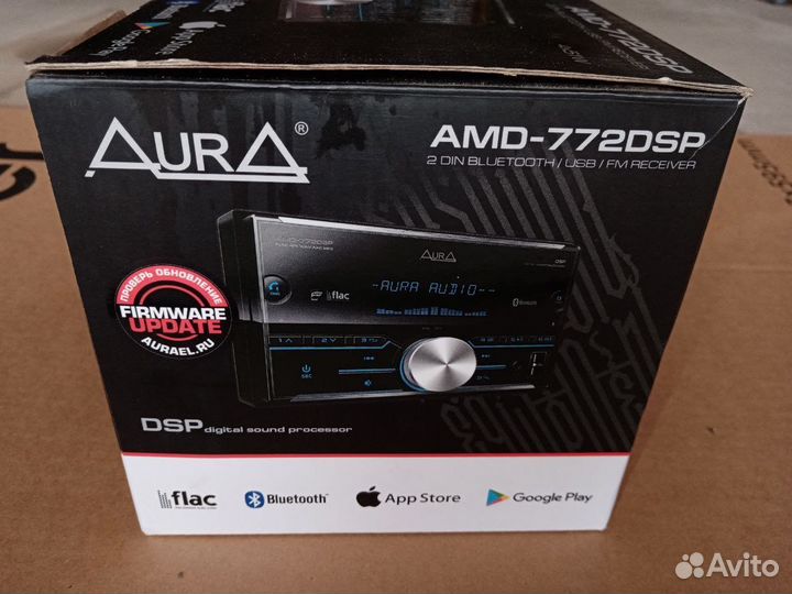 Магнитола 2 din aura процессорная