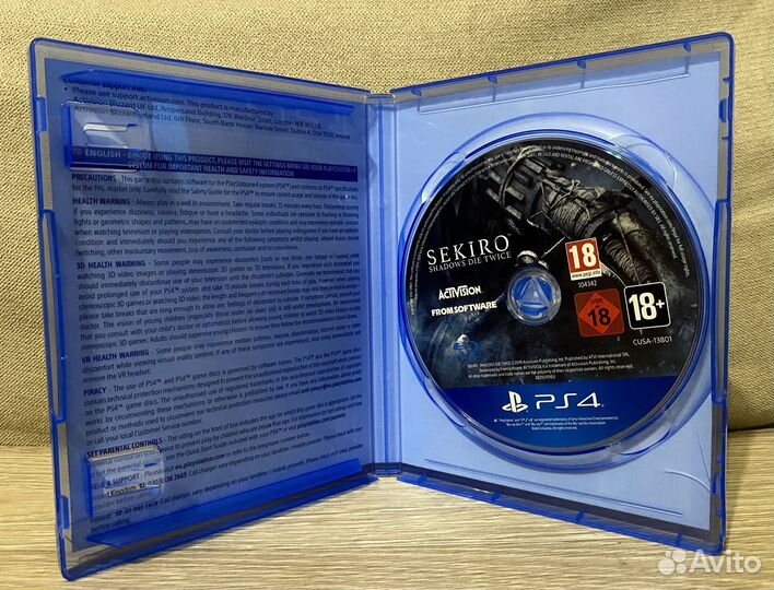 Sekiro Shadow Die Twice goty Edition для ps4