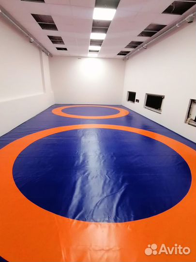 Покрытие борцовское в зал нестандартного размера