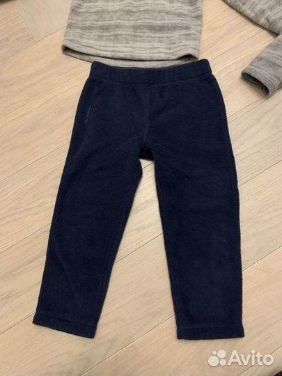 Флисовая кофта и штаны р 2, р3, Декатлон