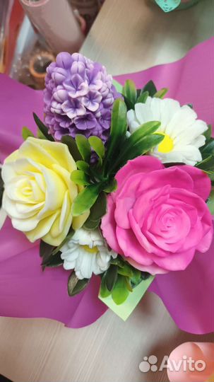 Мыло ручной работы букеты