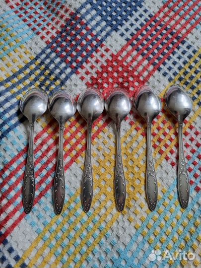 Вилки, ложки мельхиор