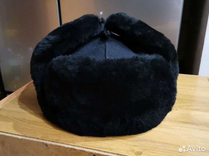 Мужская шапка зимняя из овчины 57 размера