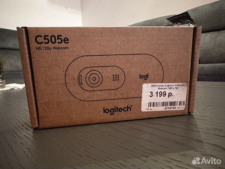 Вебкамера logitech c505e