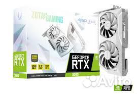 Видеокарта zotac GeForce RTX 3060 gaming AMP White