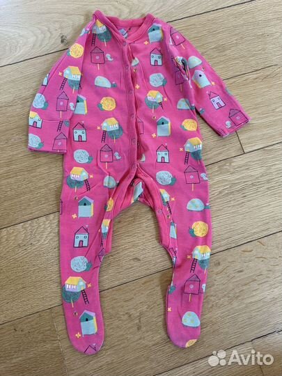 Боди с длинным рукавом для девочки 86-74