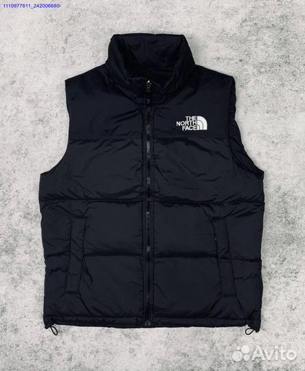 Жилетка the north face пух