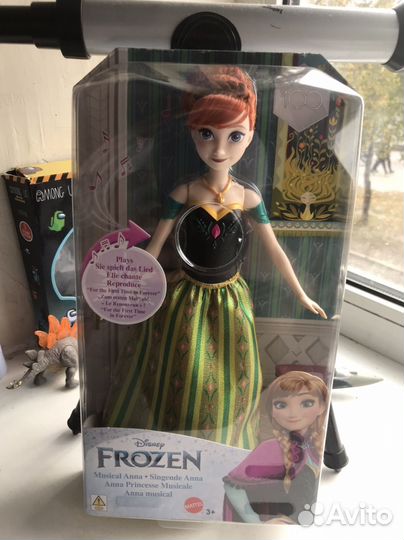 Кукла игрушка Mattel Disney Frozen Анна оригинал