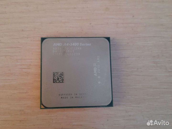 Процессор amd A4-3400