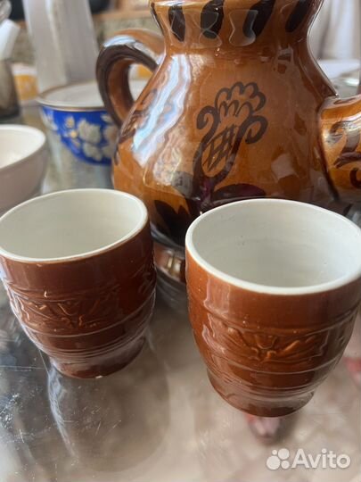 Кувшин, набор посуды и набор для вина СССР