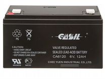 Аккумуляторная батарея casil CA6120 6V / 12AH для