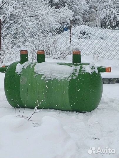 Установка септика под ключ