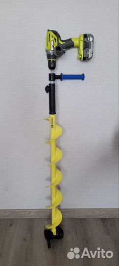 Комлект ледобура для зимней рыбалки