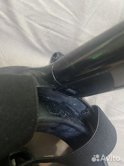 Маска для снорклинга черная размер L/XL