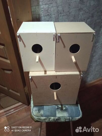 Шикарные новые клетки для птиц и домики