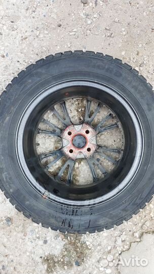 Литые диски r15 4x100 с зимней резиной