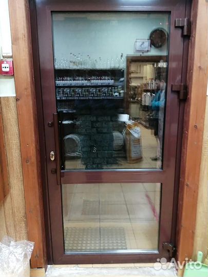 Алюминиевые двери