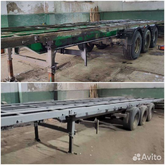 Пескоструйная обработка пескоструй грузовой техник