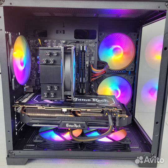 Игровой пк 2444U i3 12100F / RTX 2070 Super 8 Гб