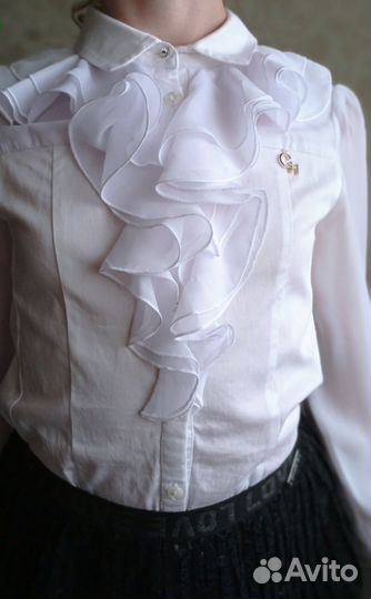 Блузка школьная праздничная Choupette