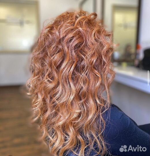 Модель на сложное окрашивание волос