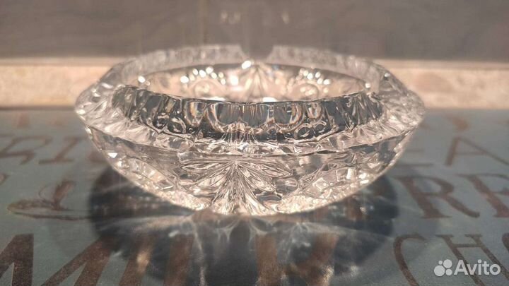 Пепельница хрустальная СССР