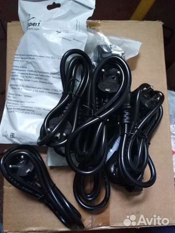 Кабели питания с вилкой