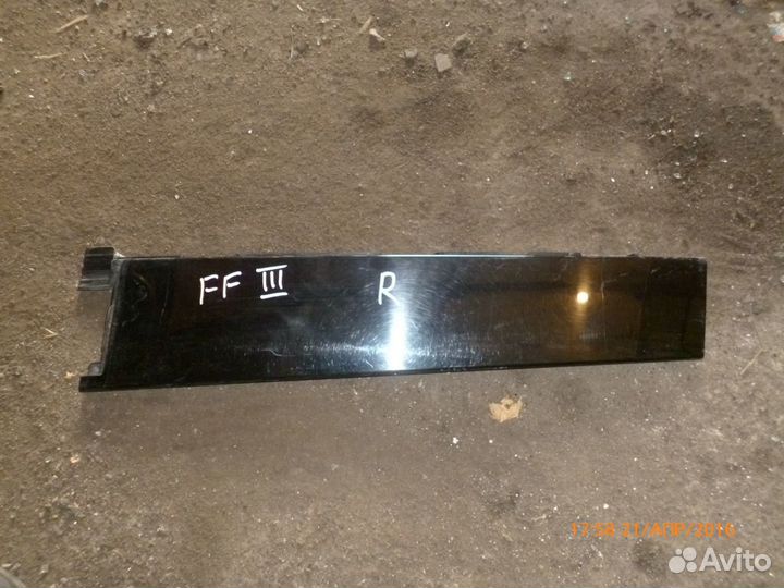 Накладка двери задней наружная Форд Фокус 3