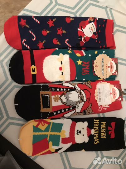 Новые наборы новогодних носков