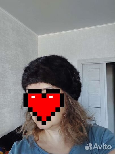 Берет норковый новый