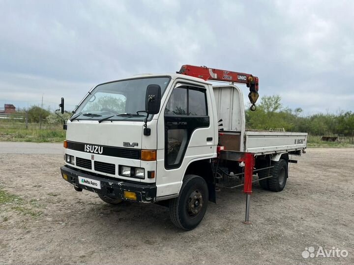 Isuzu Elf с КМУ, 1990