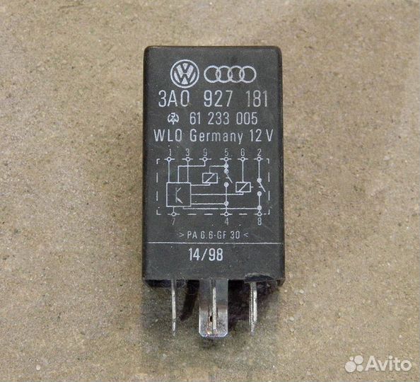 Реле стартера 175 VW Jetta 3 / Golf 4