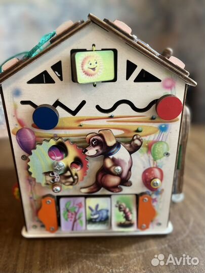 Бизиборд домик со светом