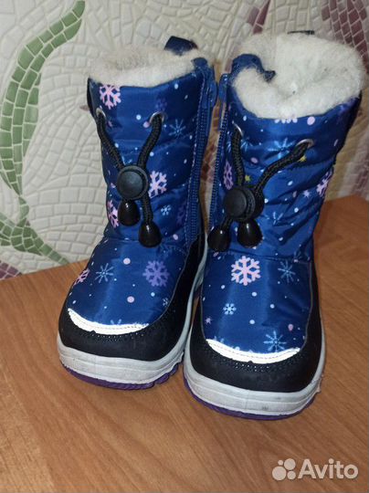 Зимние сапожки для девочки
