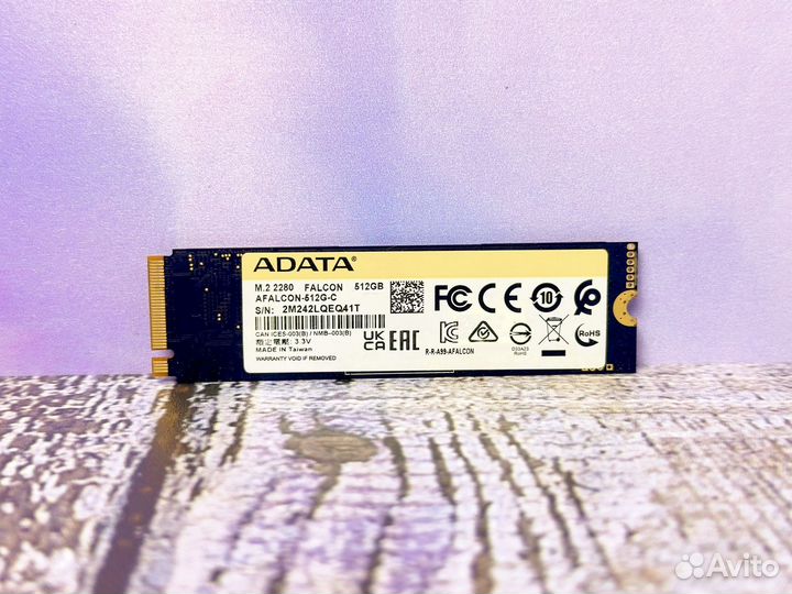 Накопитель SSD M2 NVMe 512Gb Adata Falcon