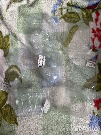 Пластиковые формы для мыла