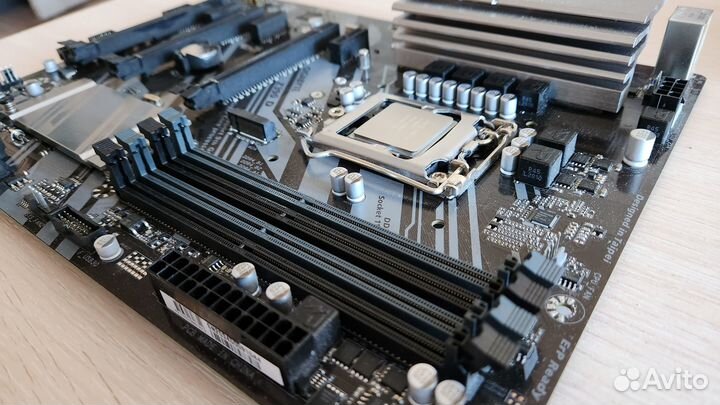 Материнская плата Gigabyte Z390 D + Core I-5 9600K