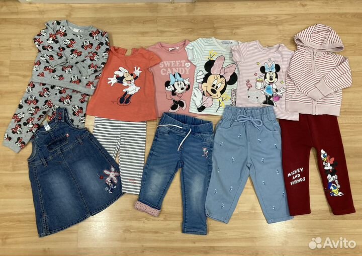 Пакет вещей для девочки 80-86