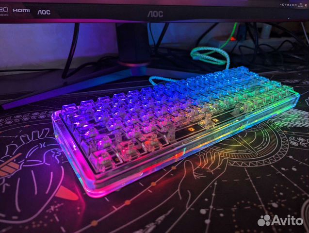 Игровая механическая клавиатура Everglide sk68 объявление продам