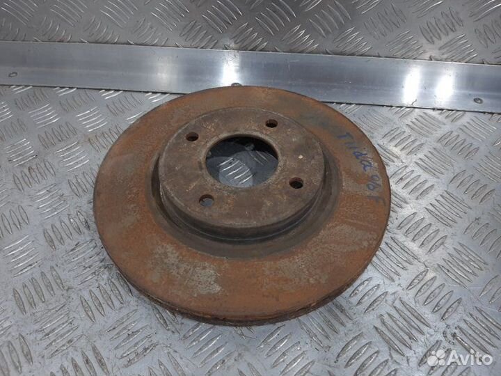 Диск тормозной передний Nissan Tiida C11 HR16 2008