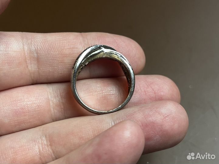 Кольцо бижутерия б/у