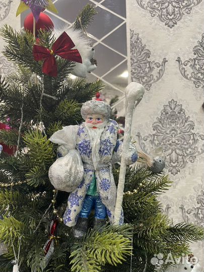 Дед Мороз из ваты