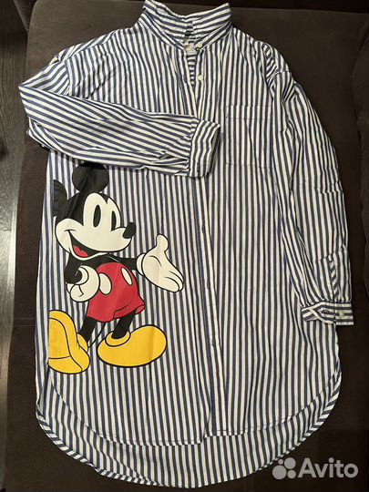 Рубашка zara для девочки 140